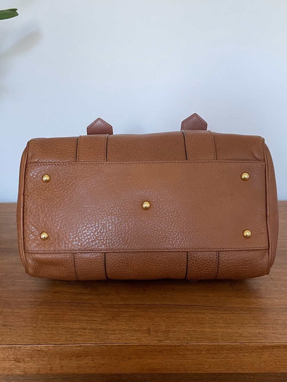 Longchamp x Kate Moss Gloucester Small Cognac Leather Satchel - Picture 4 of 12
